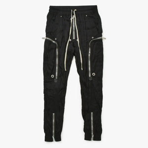RICK OWENS BAUHAUS CARGO PANTS Bauhaus Cargo Pants Black Black Good Condition Used 4a001418