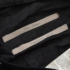 RICK OWENS BAUHAUS CARGO PANTS Bauhaus Cargo Pants Black Black Good Condition Used 4a001418