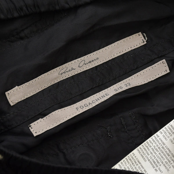 RICK OWENS BAUHAUS CARGO PANTS Bauhaus Cargo Pants Black Black Good Condition Used 4a001418