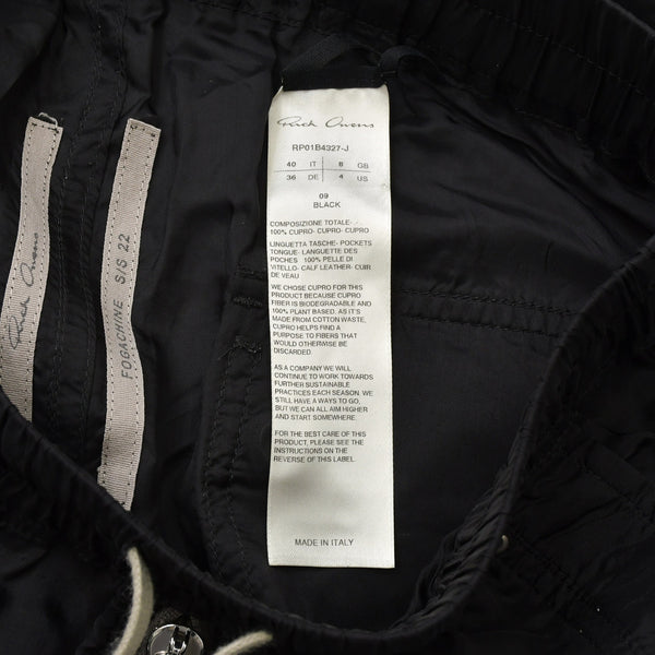 RICK OWENS BAUHAUS CARGO PANTS Bauhaus Cargo Pants Black Black Good Condition Used 4a001418