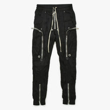 画像をギャラリービューアに読み込む, RICK OWENS リックオウエンス BAUHAUS CARGO PANTS バウハウス カーゴパンツ ブラック黒 美品 中古 4a001418