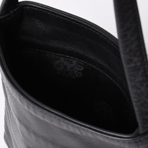 極美品 CHROME HEARTS クロムハーツ DAGGER DRACULA BAG ダガー ドラキュラ ハンドバッグ ダガー装飾 ブラック シルバー925 中古 4a001361