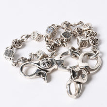画像をギャラリービューアに読み込む, 極美品 CHROME HEARTS クロムハーツ ダイス DICE 1CRS BALL SHORT1 2クリップ ショートウォレットチェーン 重量約110.46g 14LINK 中古 4a001343