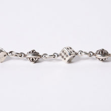 画像をギャラリービューアに読み込む, 極美品 CHROME HEARTS クロムハーツ ダイス DICE 1CRS BALL SHORT1 2クリップ ショートウォレットチェーン 重量約110.46g 14LINK 中古 4a001343