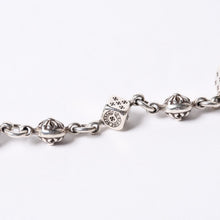 画像をギャラリービューアに読み込む, 極美品 CHROME HEARTS クロムハーツ ダイス DICE 1CRS BALL SHORT1 2クリップ ショートウォレットチェーン 重量約110.46g 14LINK 中古 4a001343
