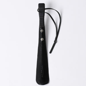 Very good condition CHROME HEARTS SHOE HORN Shoehorn CH Cross Cross Ball Ebony Wood Silver 925 Used 4a001346