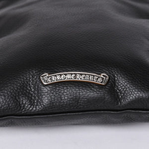 極美品 CHROME HEARTS クロムハーツ DAGGER DRACULA BAG ダガー ドラキュラ ハンドバッグ ダガー装飾 ブラック シルバー925 中古 4a001361