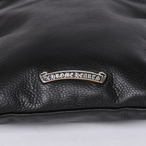 極美品 CHROME HEARTS クロムハーツ DAGGER DRACULA BAG ダガー ドラキュラ ハンドバッグ ダガー装飾 ブラック シルバー925 中古 4a001361