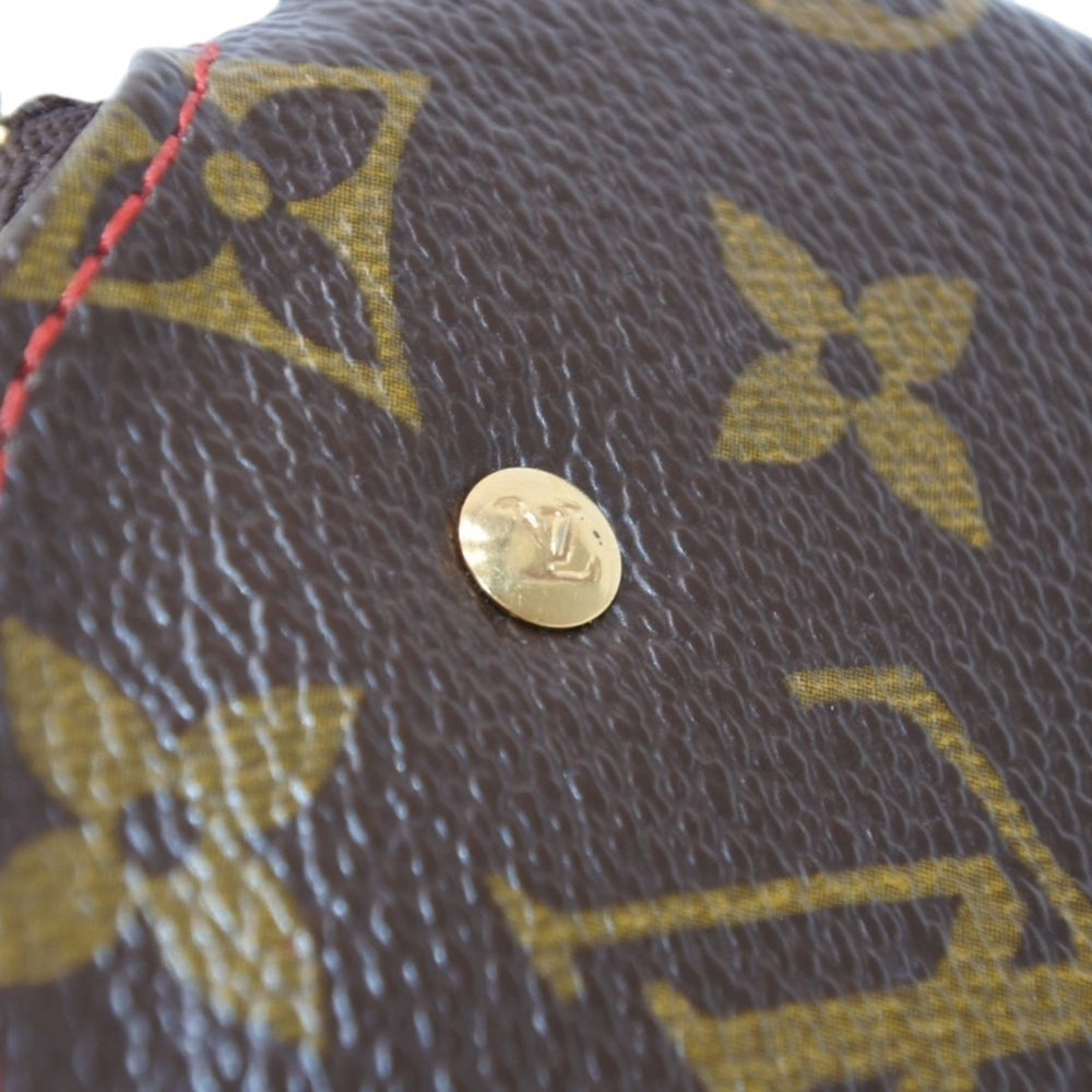 LOUIS VUITTON ルイヴィトン ポルトモネ ロン コインケース M95043 モノグラム チェリー 村上隆 ゴールド金具 美品 中古 4a001502