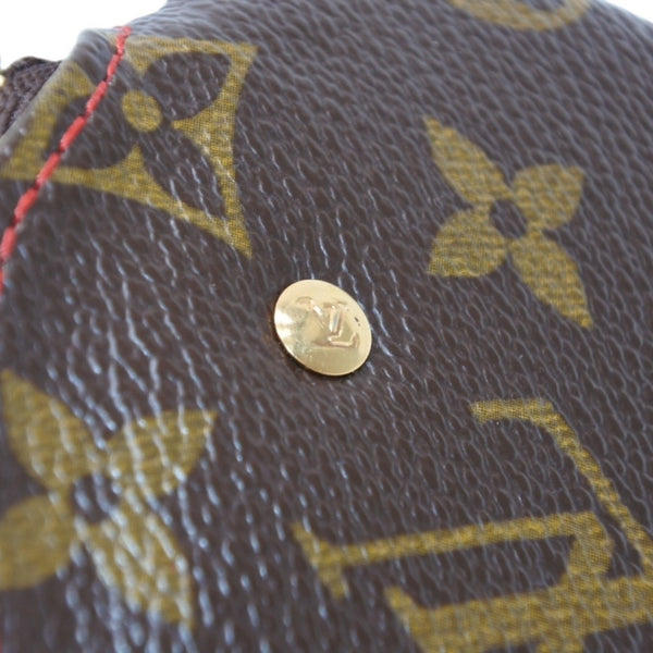 LOUIS VUITTON ルイヴィトン ポルトモネ ロン コインケース M95043 モノグラム チェリー 村上隆 ゴールド金具 美品 中古 4a001502
