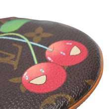 画像をギャラリービューアに読み込む, LOUIS VUITTON ルイヴィトン ポルトモネ ロン コインケース M95043 モノグラム チェリー 村上隆 ゴールド金具 美品 中古 4a001502