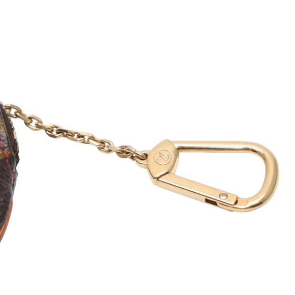 LOUIS VUITTON ルイヴィトン ポルトモネ ロン コインケース M95043 モノグラム チェリー 村上隆 ゴールド金具 美品 中古 4a001502