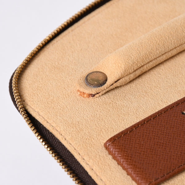 Very Good Condition LOUISVUITTON Monogram Posh Monte Carlo Accessory Case M47350 Brown Used 4a001586
