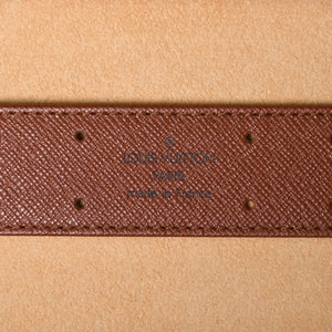 Very Good Condition LOUISVUITTON Monogram Posh Monte Carlo Accessory Case M47350 Brown Used 4a001586