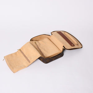 Very Good Condition LOUISVUITTON Monogram Posh Monte Carlo Accessory Case M47350 Brown Used 4a001586