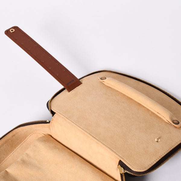 Very Good Condition LOUISVUITTON Monogram Posh Monte Carlo Accessory Case M47350 Brown Used 4a001586