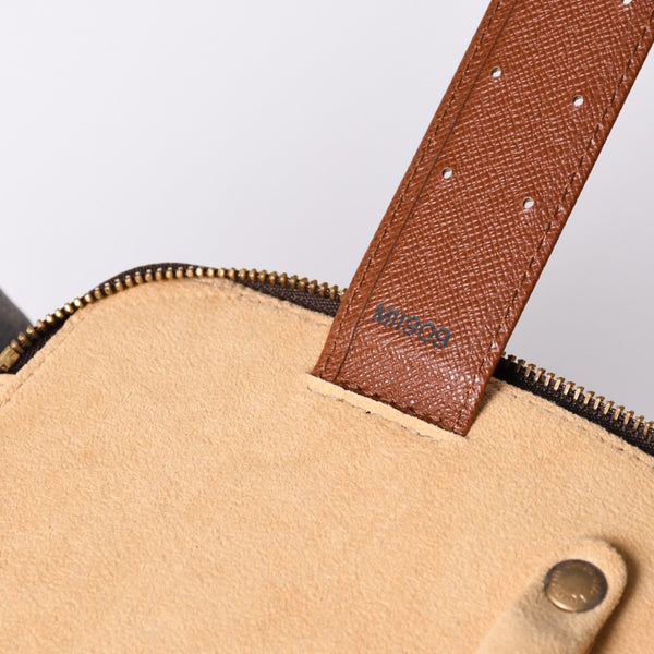 Very Good Condition LOUISVUITTON Monogram Posh Monte Carlo Accessory Case M47350 Brown Used 4a001586