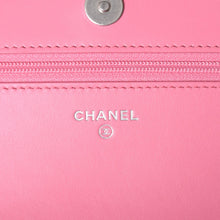 画像をギャラリービューアに読み込む, 新品同様 CHANEL シャネル ボーイシャネル チェーンウォレット AP1117 ランダム番台 ココマーク キャビアスキン ピンク 中古 4a001448