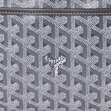 画像をギャラリービューアに読み込む, 新品未使用 ゴヤール GOYARD バッグ ポーチ ジュバンス Jouvence グレー/PVC/レザー シルバー金具 4a001259