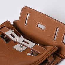 画像をギャラリービューアに読み込む, 新品同様 エルメス HERMES ケリーアッカドPM W刻印 ワンショルダーバッグ ブラウン シルバー金具 中古 4a001449