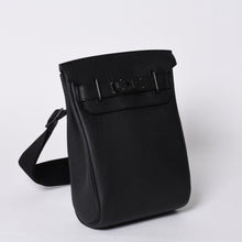 画像をギャラリービューアに読み込む, 新品未使用 エルメス HERMES ケリーアッカドPM W刻印 ワンショルダーバッグ ブラック ソーブラック モノクローム金具 中古 4a001334