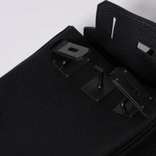 画像をギャラリービューアに読み込む, 新品未使用 エルメス HERMES ケリーアッカドPM W刻印 ワンショルダーバッグ ブラック ソーブラック モノクローム金具 中古 4a001334