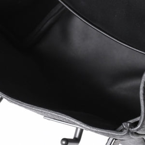New and unused Hermes Kelly Akkad PM W engraved one shoulder bag black so black monochrome hardware used 4a001334