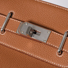 画像をギャラリービューアに読み込む, 新品同様 エルメス HERMES ケリーアッカドPM W刻印 ワンショルダーバッグ ブラウン シルバー金具 中古 4a001449