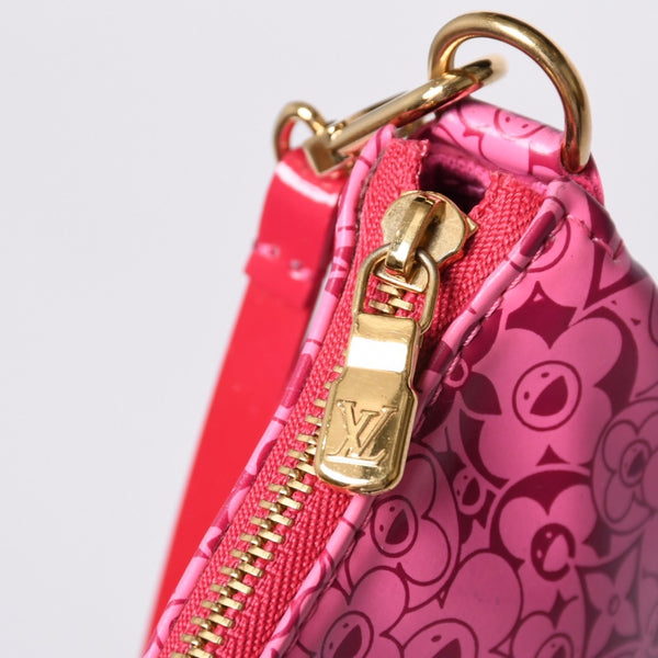 Very good condition LOUIS VUITTON Cosmic Blossom Pochette Cosmic Handbag M93166 Rose Used 4a001459