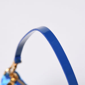 Very good condition LOUIS VUITTON Cosmic Blossom Pochette Cosmic Handbag M93167 Blue Used 4a001459