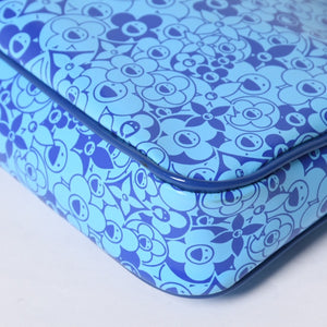 Very good condition LOUIS VUITTON Cosmic Blossom Pochette Cosmic Handbag M93167 Blue Used 4a001459