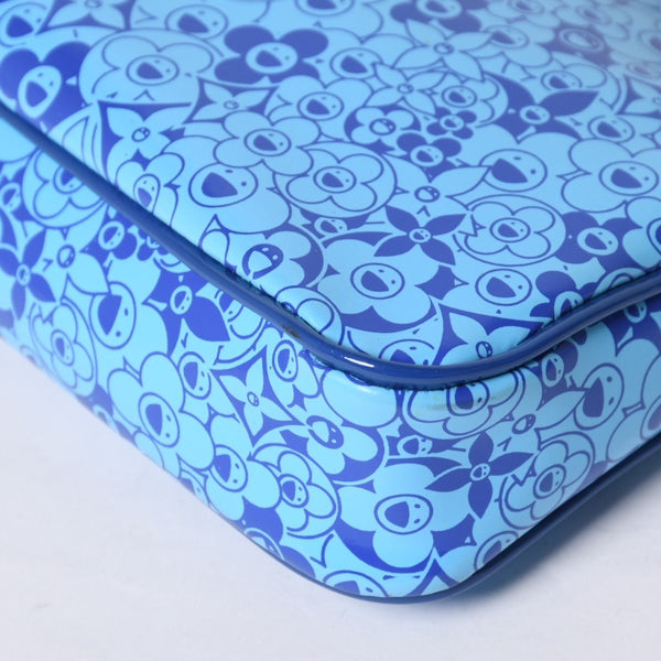 Very good condition LOUIS VUITTON Cosmic Blossom Pochette Cosmic Handbag M93167 Blue Used 4a001459