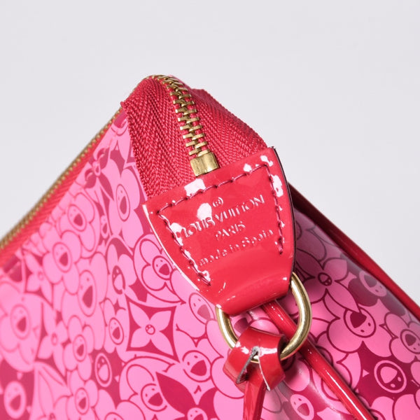 Very good condition LOUIS VUITTON Cosmic Blossom Pochette Cosmic Handbag M93166 Rose Used 4a001459