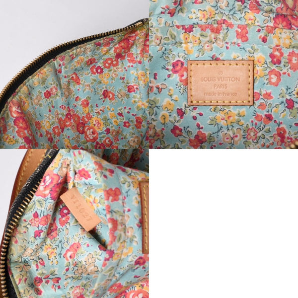 Very Good Condition LOUIS VUITTON Monogram Denim Pouchy One Shoulder Bag Black M95383 Used 4a001450