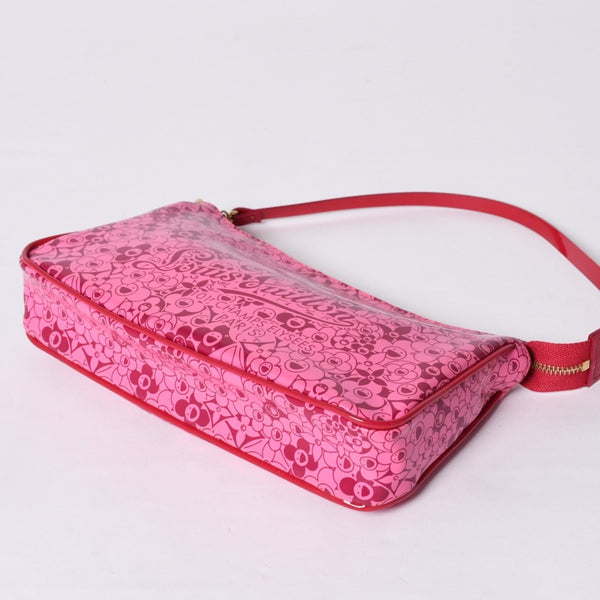 Very good condition LOUIS VUITTON Cosmic Blossom Pochette Cosmic Handbag M93166 Rose Used 4a001459