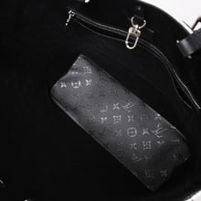 画像をギャラリービューアに読み込む, 極美品 LOUIS VUITTON ルイヴィトン LVXUF カバ タフテッドモノグラム トートバッグ M45567 ブラック ホワイト 中古 4a001672