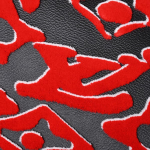 Very good condition LOUIS VUITTON On the Go GM Monogram Tufted Black x Red M45562 Used 4a001467