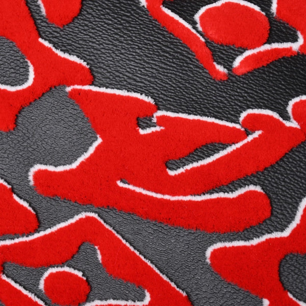 Very good condition LOUIS VUITTON On the Go GM Monogram Tufted Black x Red M45562 Used 4a001467