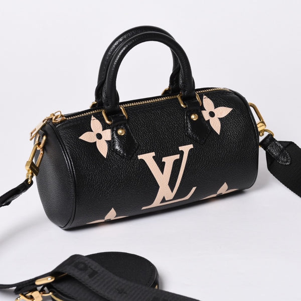 Very good condition LOUIS VUITTON Monogram Papillon BB handbag M45980 Shoulder 2WAY PVC Gold hardware Used 4a001337