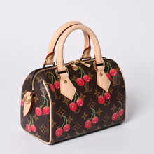 画像をギャラリービューアに読み込む, 新品未使用 LOUIS VUITTON ルイヴィトン LV TM スピーディー バンドリエール20 村上隆 TM チェリーブロッサム ハンドバッグ M13094 中古 4a001333