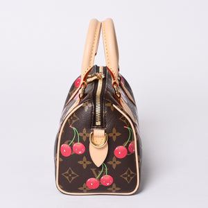 New and unused LOUIS VUITTON LV TM Speedy Bandouliere 20 Takashi Murakami TM Cherry Blossom Handbag M13094 Used 4a001333