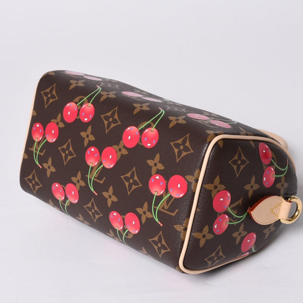 New and unused LOUIS VUITTON LV TM Speedy Bandouliere 20 Takashi Murakami TM Cherry Blossom Handbag M13094 Used 4a001333