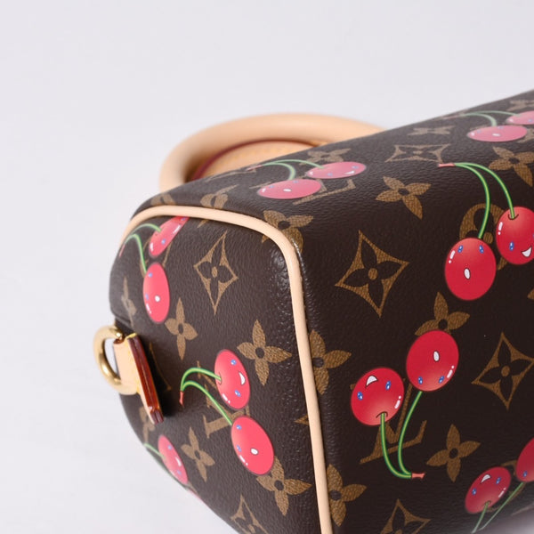 New and unused LOUIS VUITTON LV TM Speedy Bandouliere 20 Takashi Murakami TM Cherry Blossom Handbag M13094 Used 4a001333