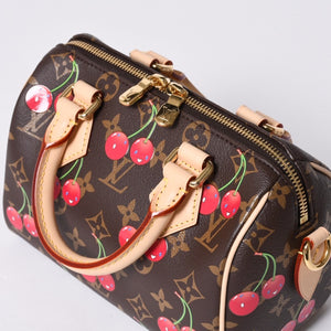 New and unused LOUIS VUITTON LV TM Speedy Bandouliere 20 Takashi Murakami TM Cherry Blossom Handbag M13094 Used 4a001333