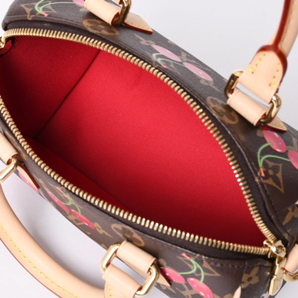 New and unused LOUIS VUITTON LV TM Speedy Bandouliere 20 Takashi Murakami TM Cherry Blossom Handbag M13094 Used 4a001333