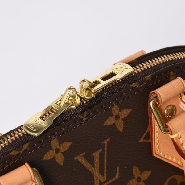 LOUIS VUITTON Monogram Alma BB Handbag M53152 Shoulder 2WAY PVC Gold Hardware Good Condition Used 4a001474