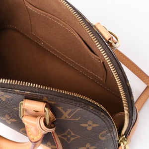 LOUIS VUITTON Monogram Alma BB Handbag M53152 Shoulder 2WAY PVC Gold Hardware Good Condition Used 4a001474