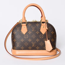 画像をギャラリービューアに読み込む, LOUIS VUITTON ルイヴィトン モノグラム アルマBB ハンドバッグ M53152 ショルダー 2WAY PVC ゴールド金具 美品 中古 4a001474