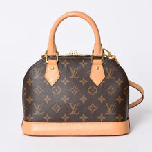 画像をギャラリービューアに読み込む, LOUIS VUITTON ルイヴィトン モノグラム アルマBB ハンドバッグ M53152 ショルダー 2WAY PVC ゴールド金具 美品 中古 4a001474