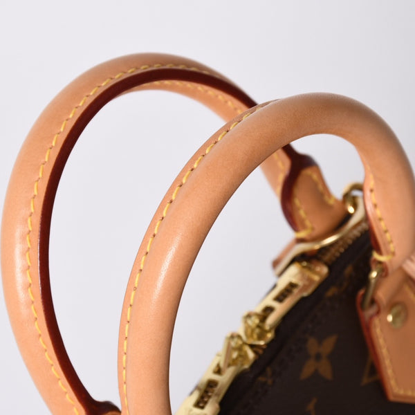 LOUIS VUITTON Monogram Alma BB Handbag M53152 Shoulder 2WAY PVC Gold Hardware Good Condition Used 4a001474